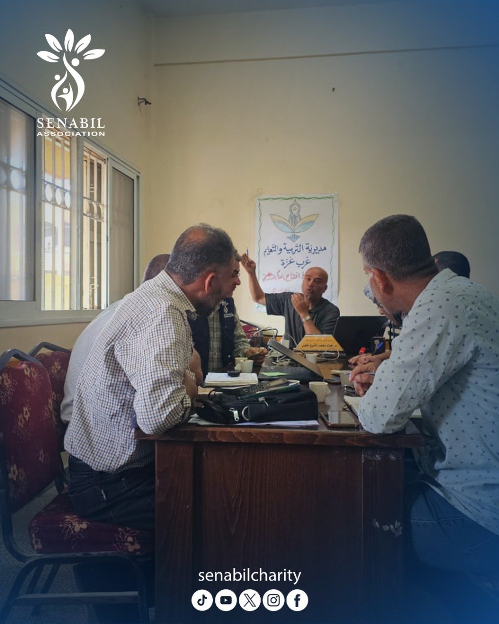 مؤسسة السنابل تواصل جهودها في دعم المتضررين ضمن خطة التعافي في شمال غزة
