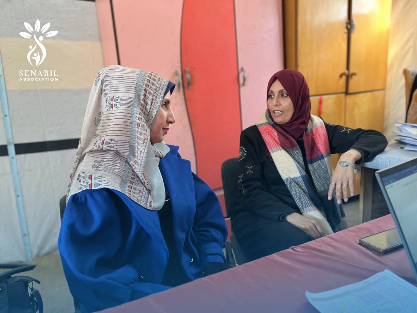 مؤسسة السنابل تستقبل د. إيناس أبو شاويش من جامعة فلسطين لتنسيق جهود الشراكة