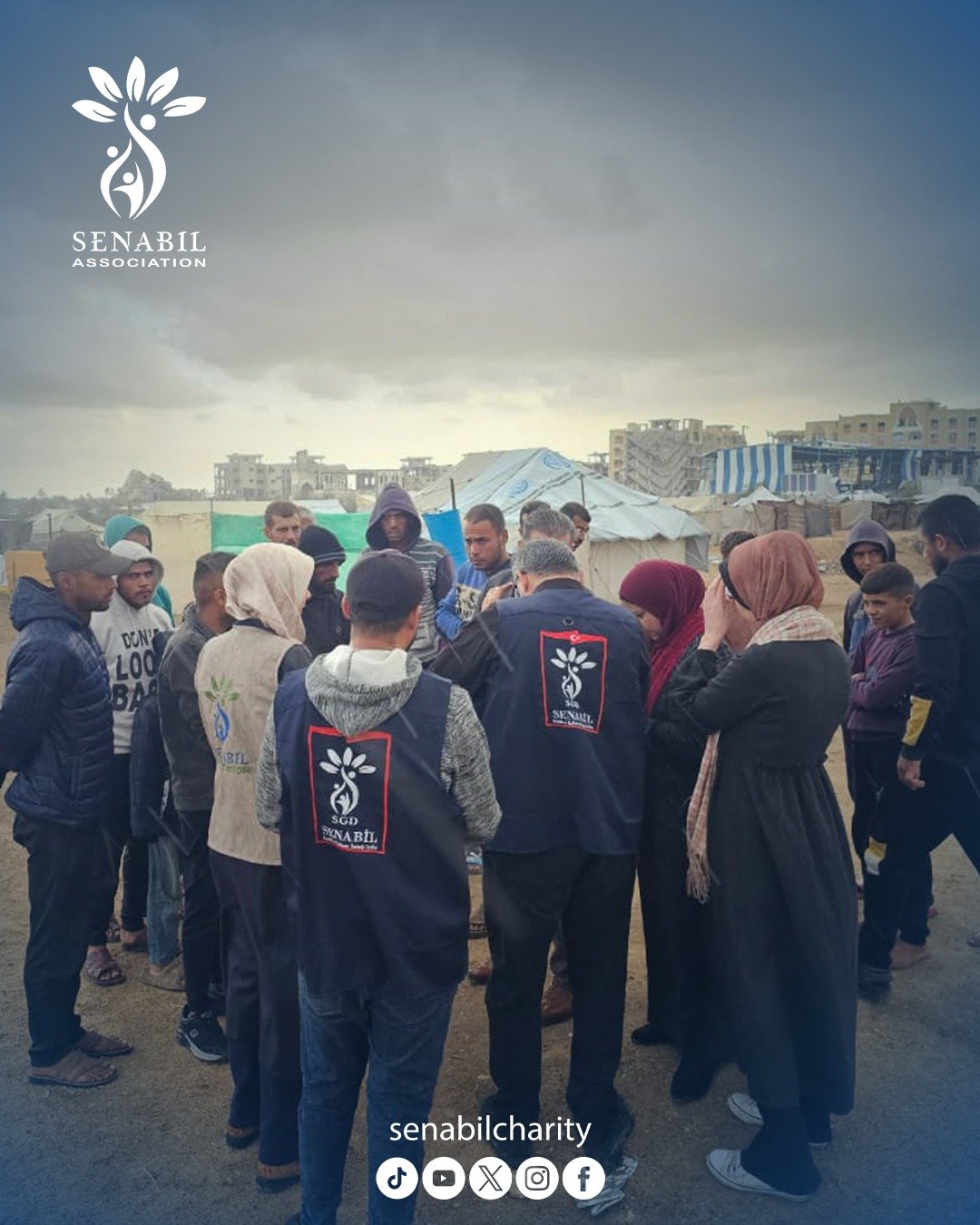 مؤسسة السنابل تنفذ جولة تفقدية لمتابعة احتياجات الأسر في ظل الظروف القاسية للشتاء