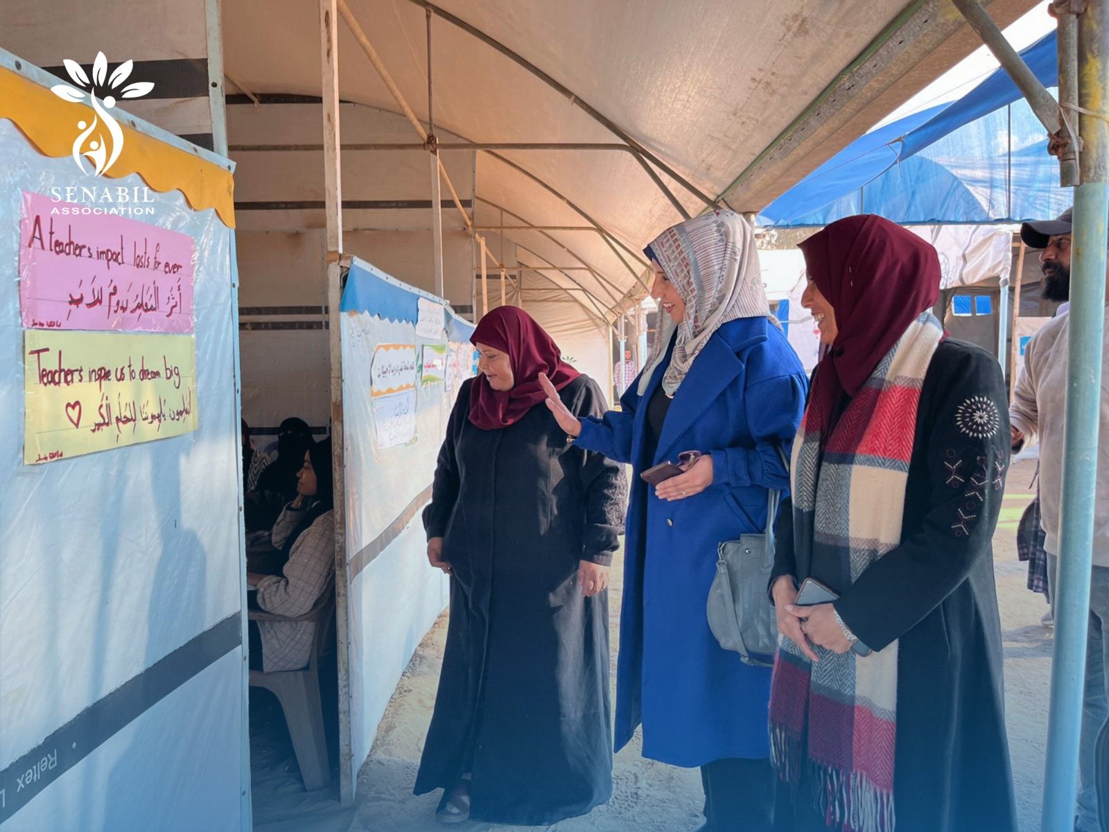 مؤسسة السنابل تستقبل د. إيناس أبو شاويش من جامعة فلسطين لتنسيق جهود الشراكة