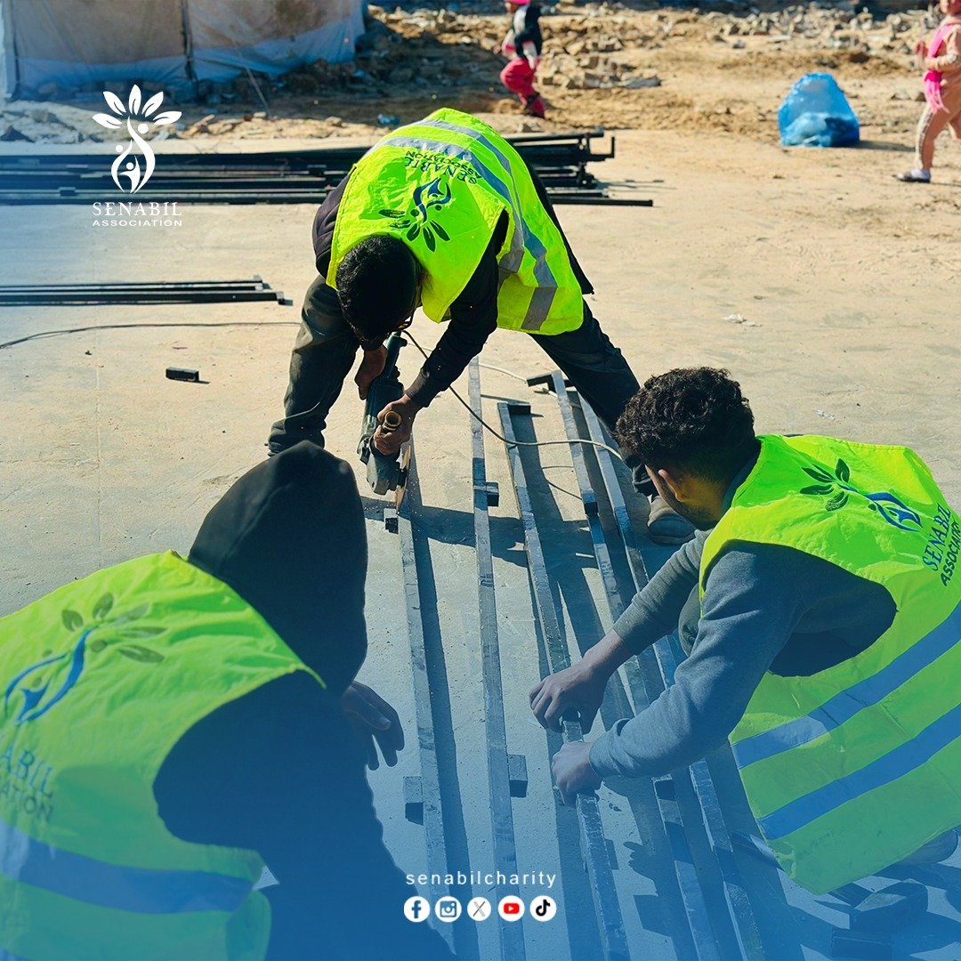 مؤسسة السنابل تبدأ بإنشاء مدرسة السنابل في غزة وتنقل تجربة التعليم من الجنوب إلى الشمال