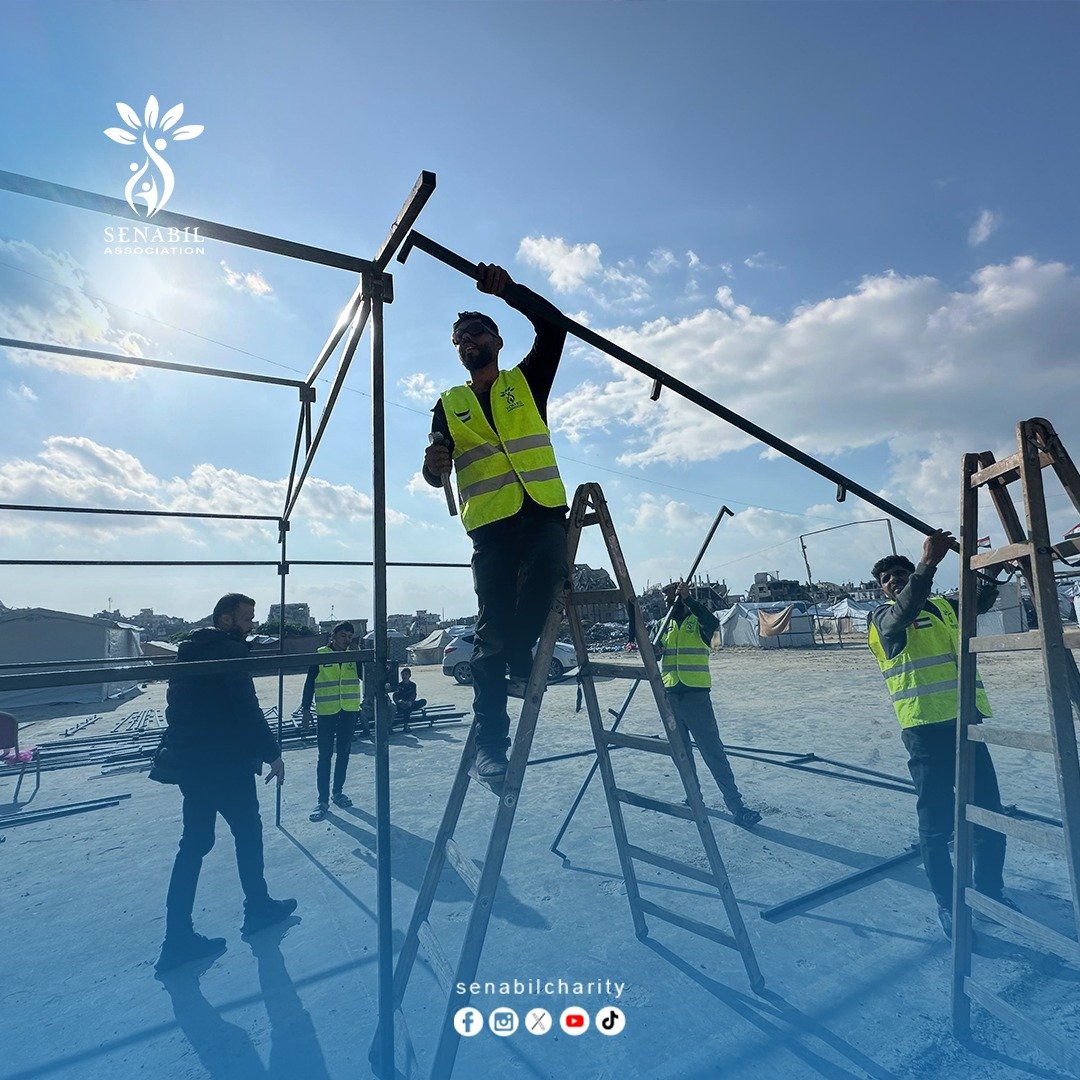 مؤسسة السنابل تبدأ بإنشاء مدرسة السنابل في غزة وتنقل تجربة التعليم من الجنوب إلى الشمال