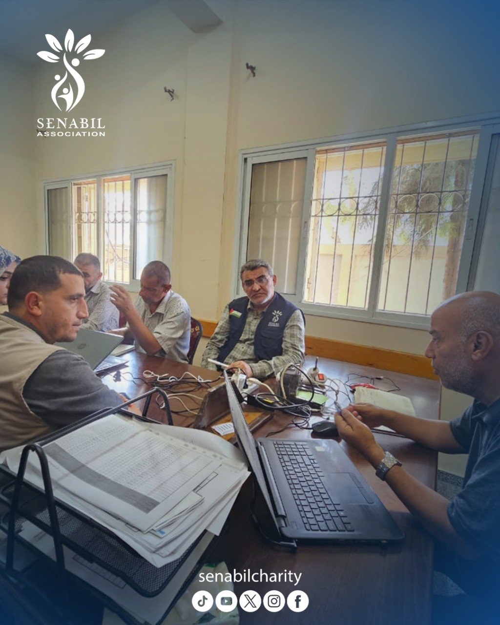 مؤسسة السنابل تواصل جهودها في دعم المتضررين ضمن خطة التعافي في شمال غزة