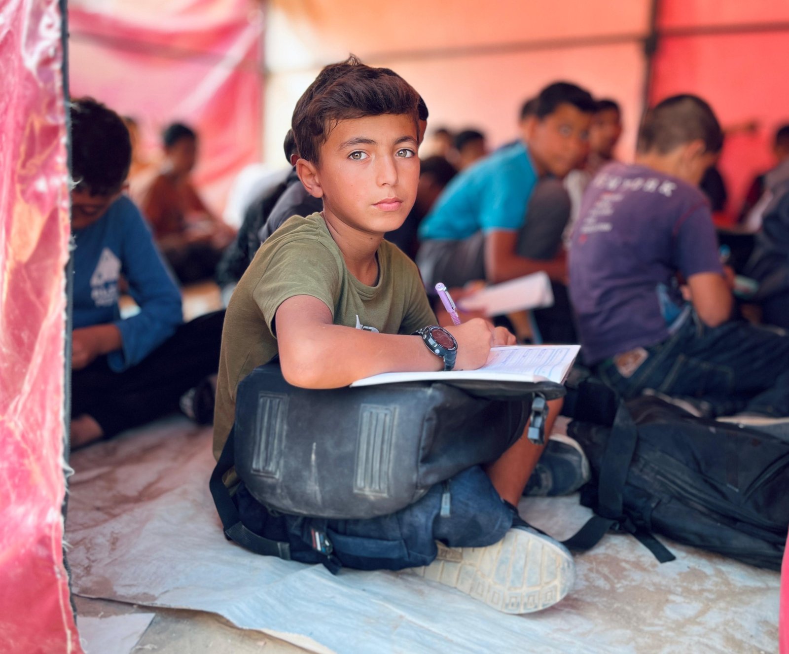 Establishing the Senabil Deir Al Balah 2 Field School as an emergency educational system to sustain learning during the war