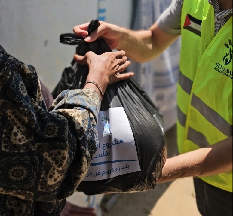 Food Parcel Distribution Project – Middle Area