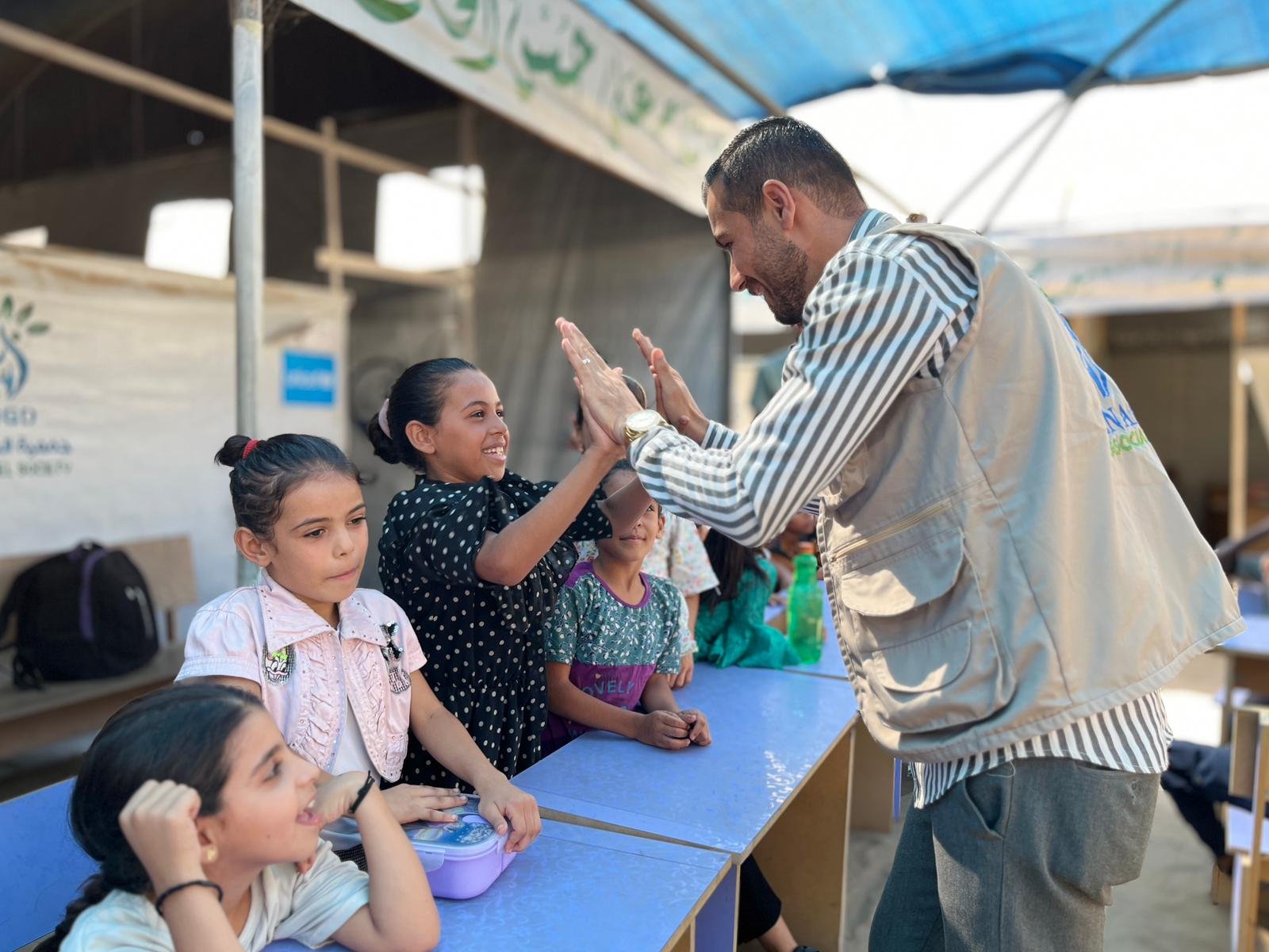 Group Breakfast for Orphan Children