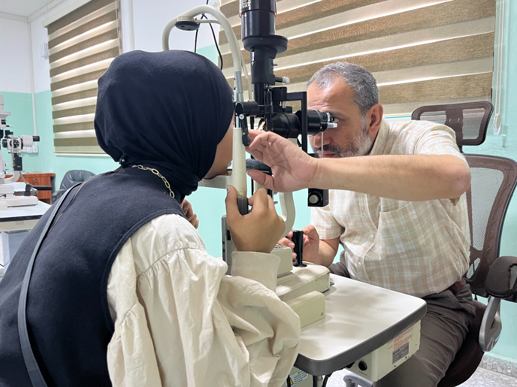 تشغيل قسم العيون في مستشفى يافا وتوريد أجهزة طبية نوعية