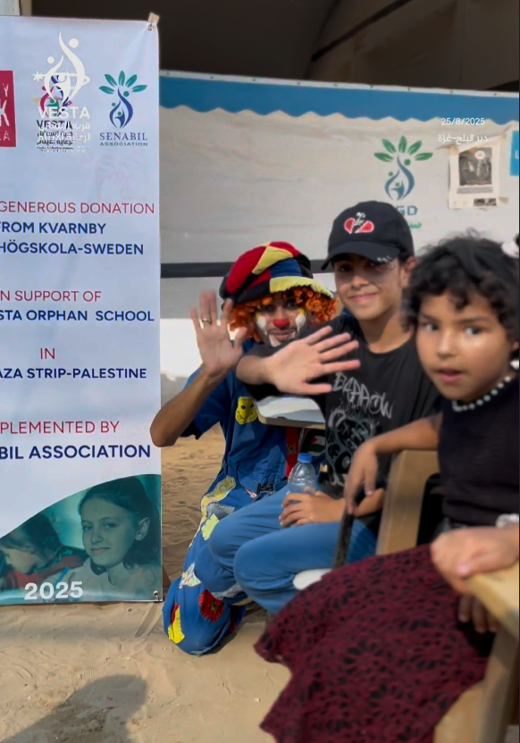 تنفيذ يوم ترفيهي للأطفال الأيتام في قرية السنابل