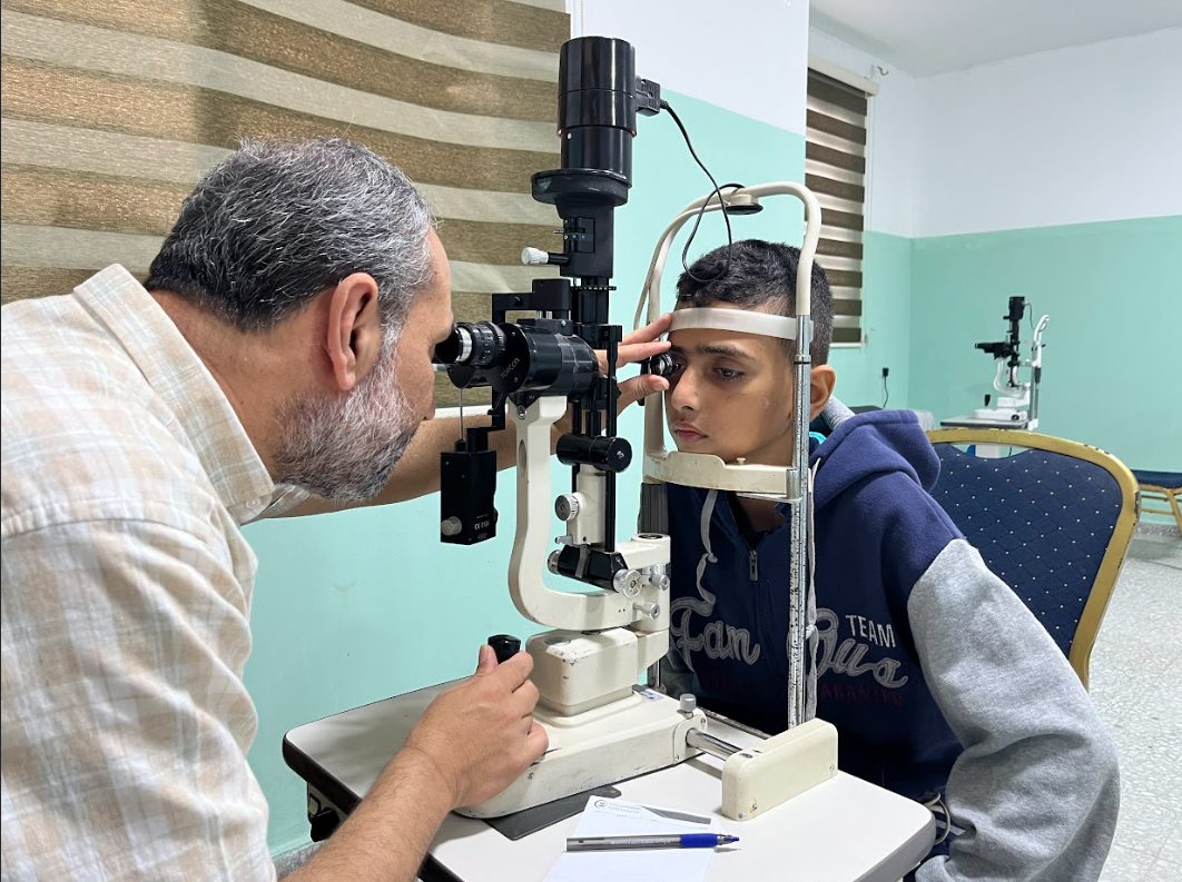 تشغيل قسم العيون في مستشفى يافا وتوريد أجهزة طبية نوعية